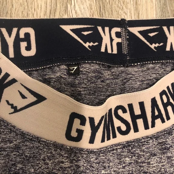 Gymshark Flex Leggings Blue/Gray - Picture 5 of 5